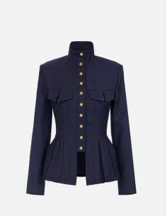 Elisabetta Franchi veste laine froide femme luxe élégante
