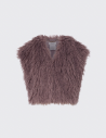 Liu Jo short teddy vest women luxury fashion
