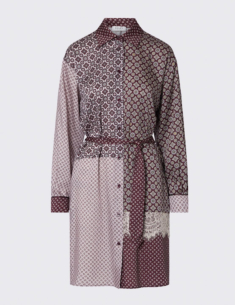 Liu Jo robe chemisier twill femme chic élégante