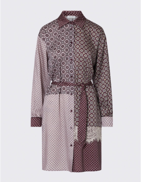 Liu Jo robe chemisier twill femme chic élégante