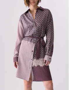 Liu Jo robe chemisier twill femme chic élégante 2