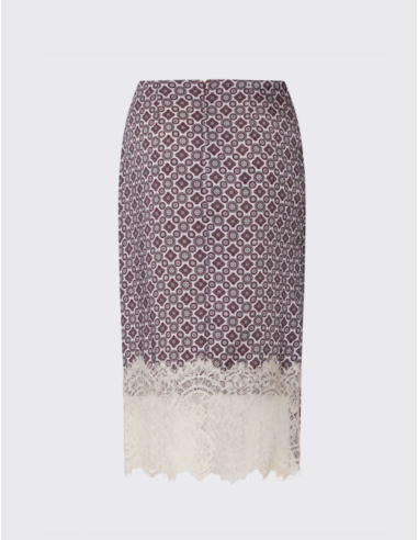 Liu Jo luxury satin skirt chic fashion