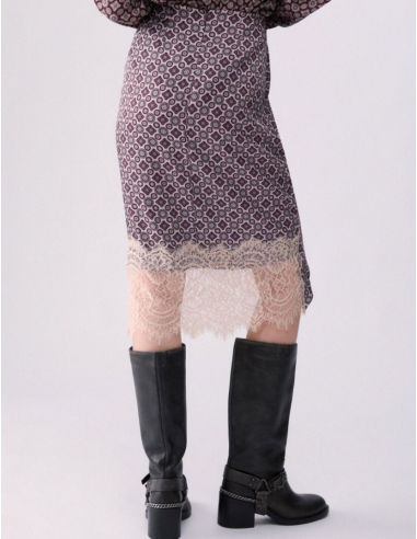 Liu Jo lace midi skirt Italian fashion women