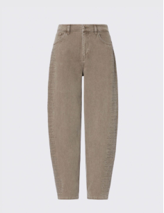 Liu Jo pantalon ballon femme beige avec micro strass