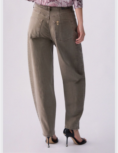 Liu Jo pantalon denim femme coupe ballon élégante