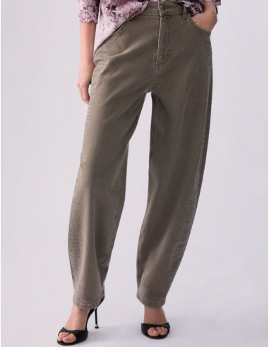 Liu Jo high waist balloon jeans women chic style
