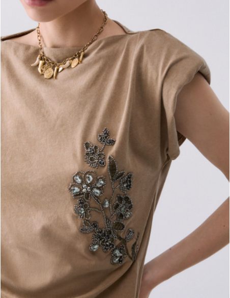Liu Jo premium embroidered women's top