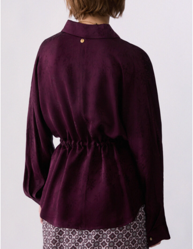 Liu Jo long sleeve satin shirt women chic