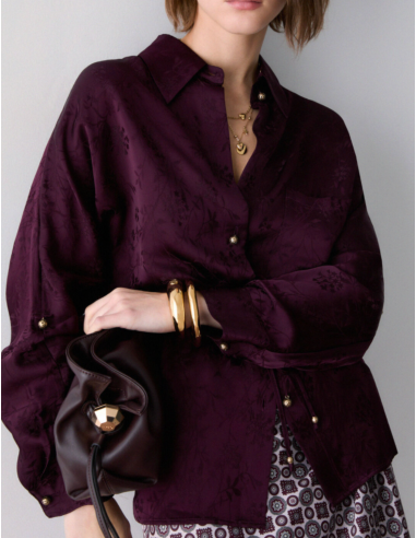 Liu Jo chemise jacquard femme look sophistiqué