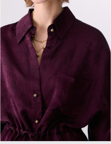 Liu Jo luxury satin shirt women modern look