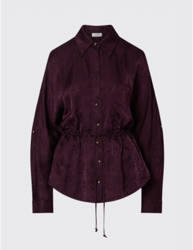 Liu Jo satin jacquard shirt women luxury fashion
