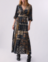 Liu Jo ruffle maxi dress women elegant