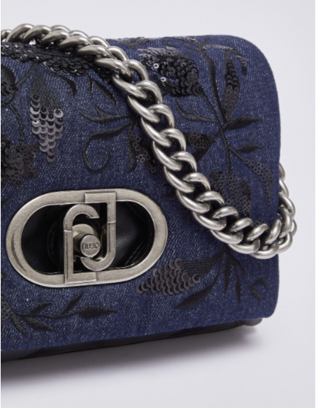 Liu Jo chain strap denim bag elegant women