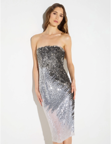 Elisabetta Franchi robe tulle brillante mode italienne