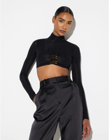 Elisabetta Franchi long sleeve bodysuit luxury