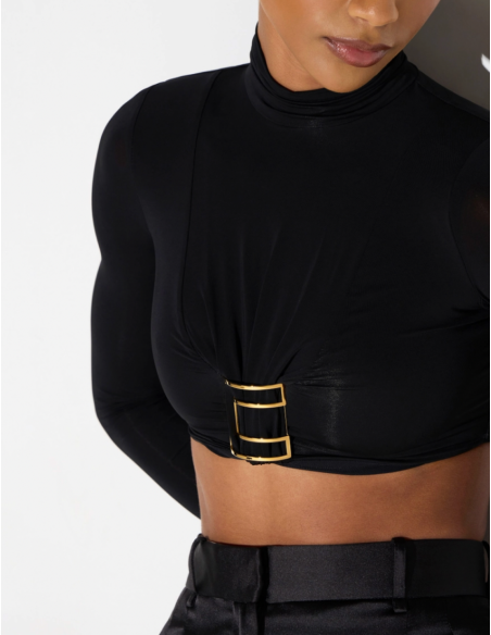 Elisabetta Franchi high neck bodysuit premium