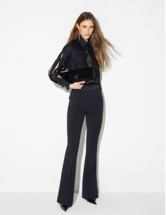 Elisabetta Franchi cotton bow shirt women luxury 2