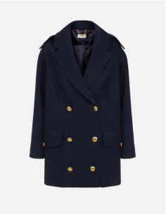 Elisabetta Franchi scuba peacoat women luxury