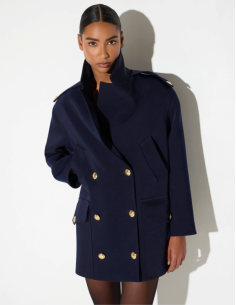 Elisabetta Franchi scuba peacoat women luxury 2