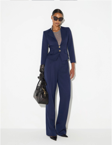 Elisabetta Franchi blazer femme col bijou sophistiqué