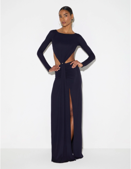 Elisabetta Franchi evening dress with cut-outs women