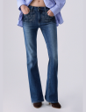 Liu Jo jean bootcut avec strass femme luxe