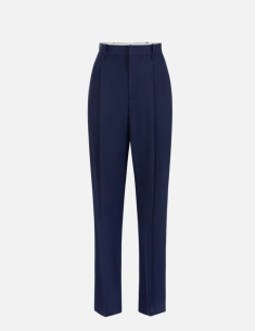 Elisabetta Franchi fluid gabardine trousers women luxury