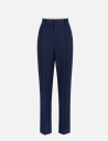 Elisabetta Franchi fluid gabardine trousers women luxury