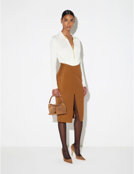 Elisabetta Franchi body maille viscose femme élégante