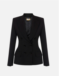 Elisabetta Franchi lightweight crepe blazer women
