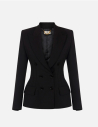 Elisabetta Franchi lightweight crepe blazer women