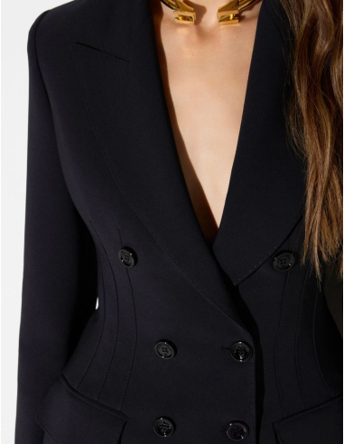 Elisabetta Franchi pointed lapel blazer women
