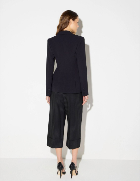 Elisabetta Franchi Italian designer crepe jacket