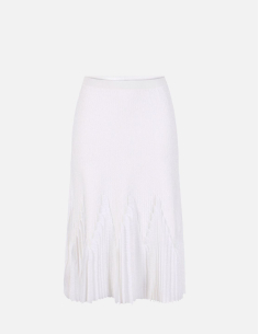 Elisabetta Franchi ruffled knit skirt women