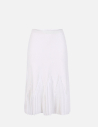 Elisabetta Franchi ruffled knit skirt women
