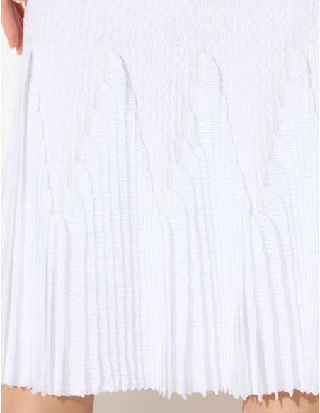 Elisabetta Franchi slim fit ribbed skirt women