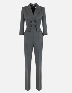 Elisabetta Franchi cool wool jumpsuit women