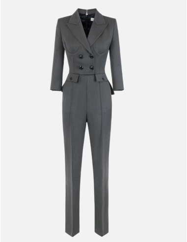 Elisabetta Franchi cool wool jumpsuit women