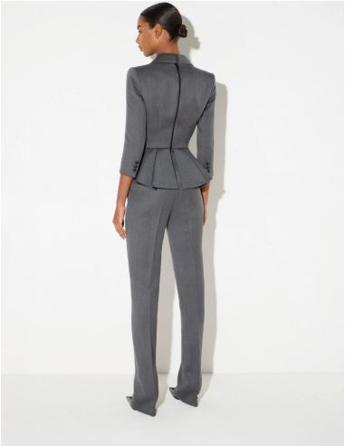 Elisabetta Franchi virgin wool tailored jumpsuit women
