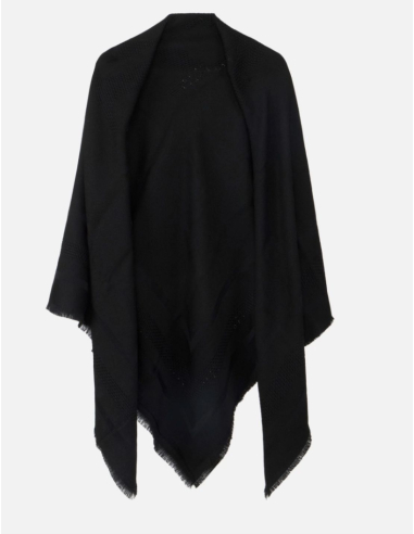 Elisabetta Franchi cape en laine femme