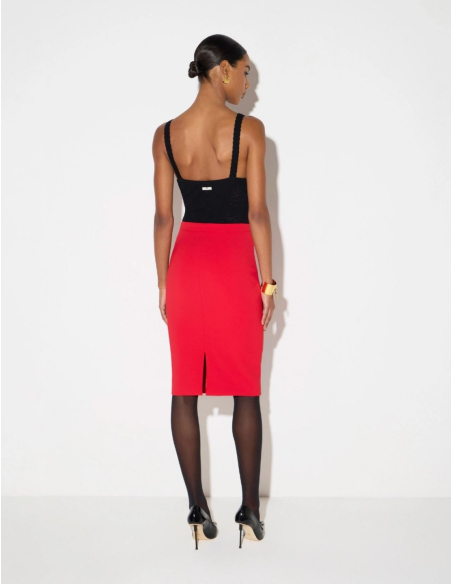 Elisabetta Franchi fitted elegant skirt women