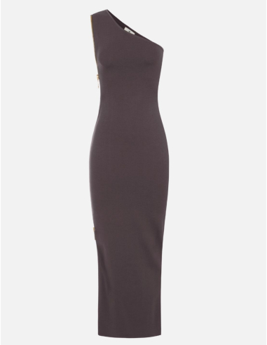 Elisabetta Franchi robe Red Carpet en tricot avec zip