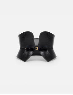 Ceinture Bustier Elisabetta Franchi motif écaille