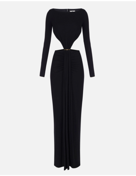 Elisabetta Franchi robe Red Carpet jersey crêpe femme luxe
