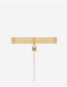 Choker avec cadenas bijou Elisabetta Franchi
