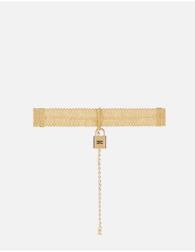 Choker avec cadenas bijou Elisabetta Franchi