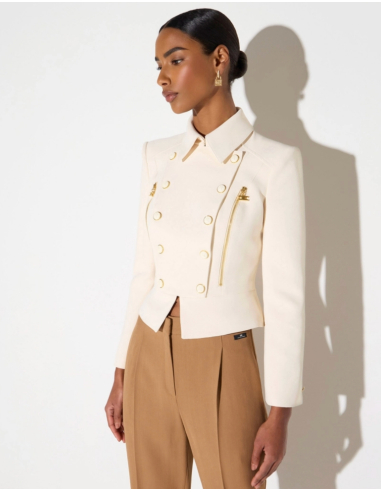 Elisabetta Franchi blazer avec épaules structurées
