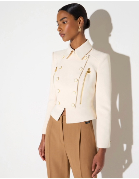 Elisabetta Franchi blazer avec épaules structurées