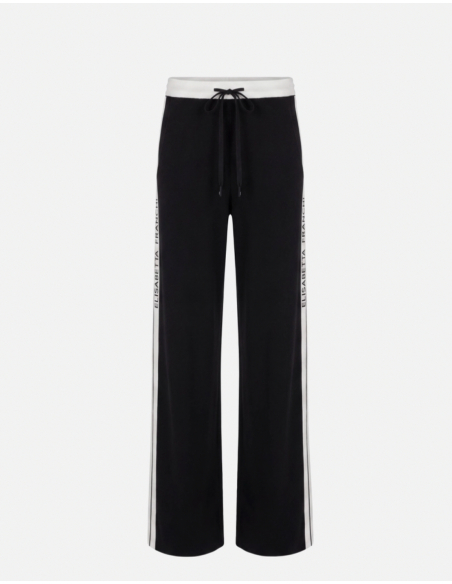 Elisabetta Franchi knit trousers with logo