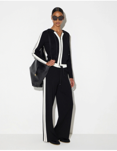 Elisabetta Franchi two-tone viscose knit sweatshirt